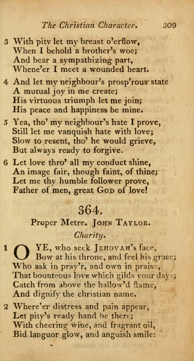 A Selection of Sacred Poetry: consisting of psalms and hymns from Watts, Doddridge, Merrick, Scott, Cowper, Barbauld, Steele, and others (2nd ed.) page 309