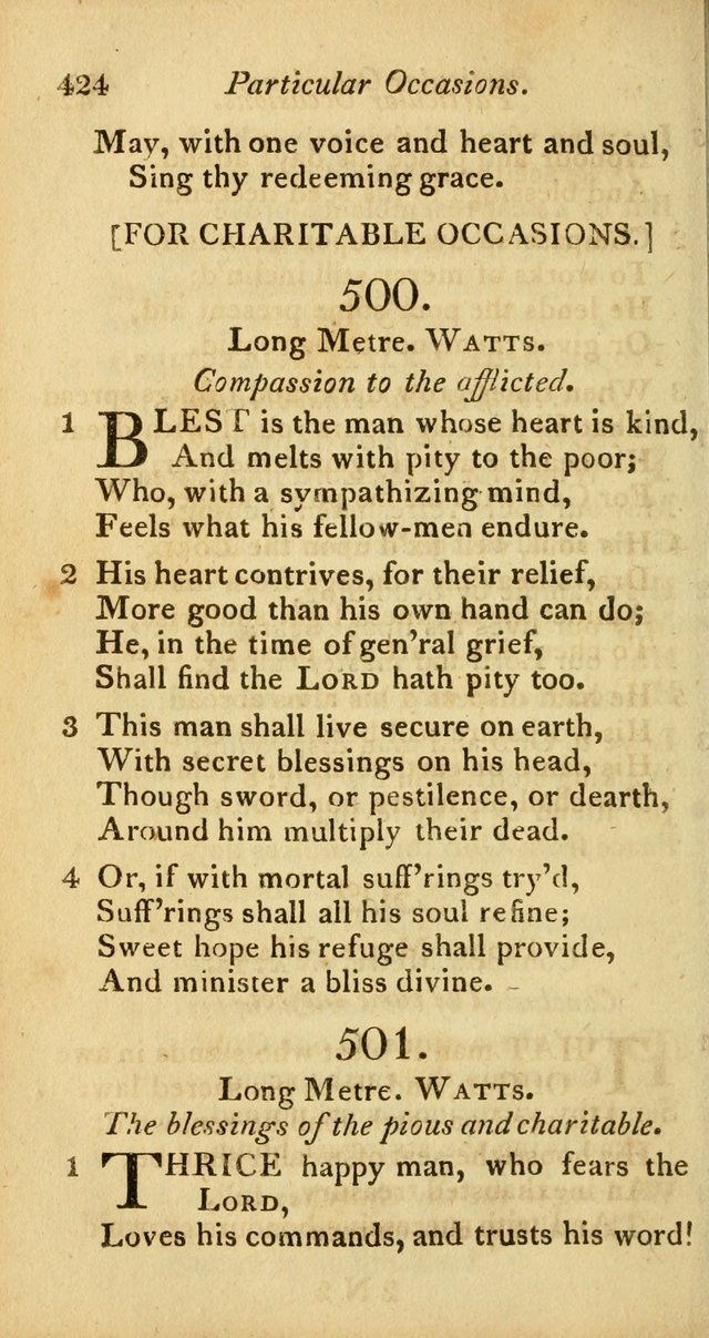 A Selection of Sacred Poetry: consisting of psalms and hymns from Watts, Doddridge, Merrick, Scott, Cowper, Barbauld, Steele, and others (2nd ed.) page 426