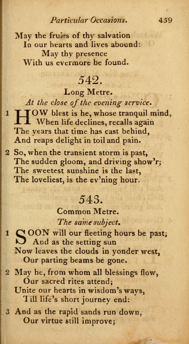 A Selection of Sacred Poetry: consisting of psalms and hymns from Watts, Doddridge, Merrick, Scott, Cowper, Barbauld, Steele, and others (2nd ed.) page 461