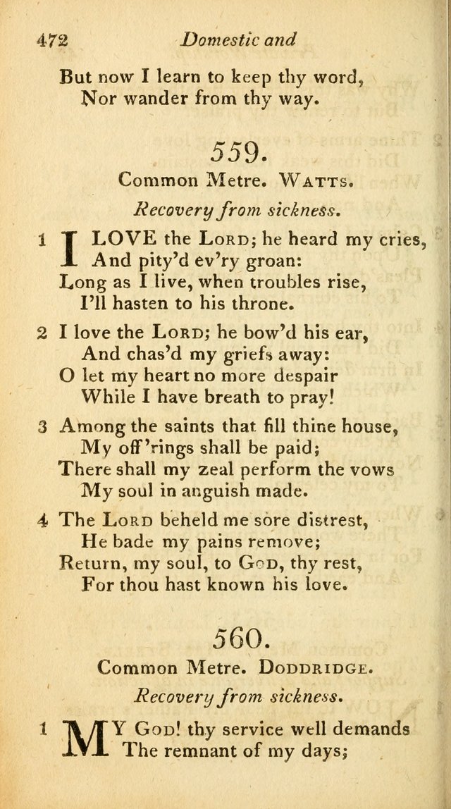 A Selection of Sacred Poetry: consisting of psalms and hymns from Watts, Doddridge, Merrick, Scott, Cowper, Barbauld, Steele, and others (2nd ed.) page 474