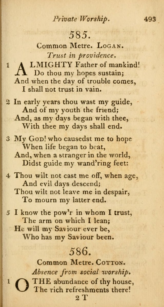 A Selection of Sacred Poetry: consisting of psalms and hymns from Watts, Doddridge, Merrick, Scott, Cowper, Barbauld, Steele, and others (2nd ed.) page 495