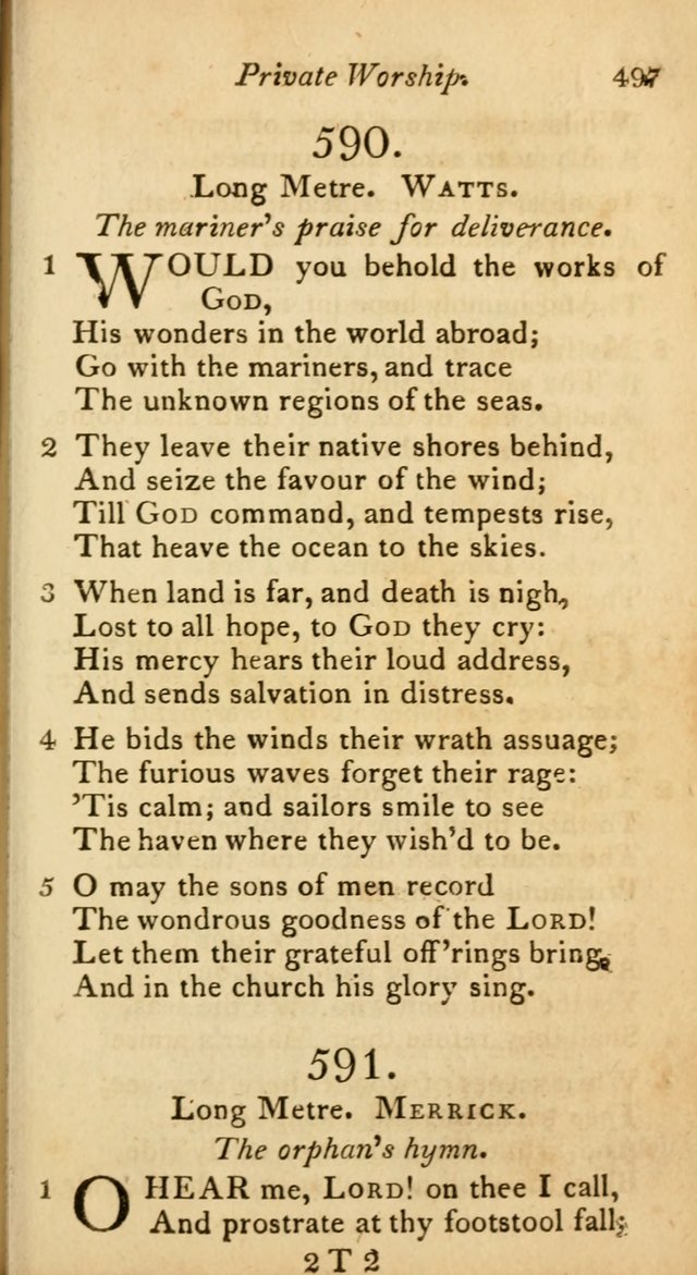 A Selection of Sacred Poetry: consisting of psalms and hymns from Watts, Doddridge, Merrick, Scott, Cowper, Barbauld, Steele, and others (2nd ed.) page 499