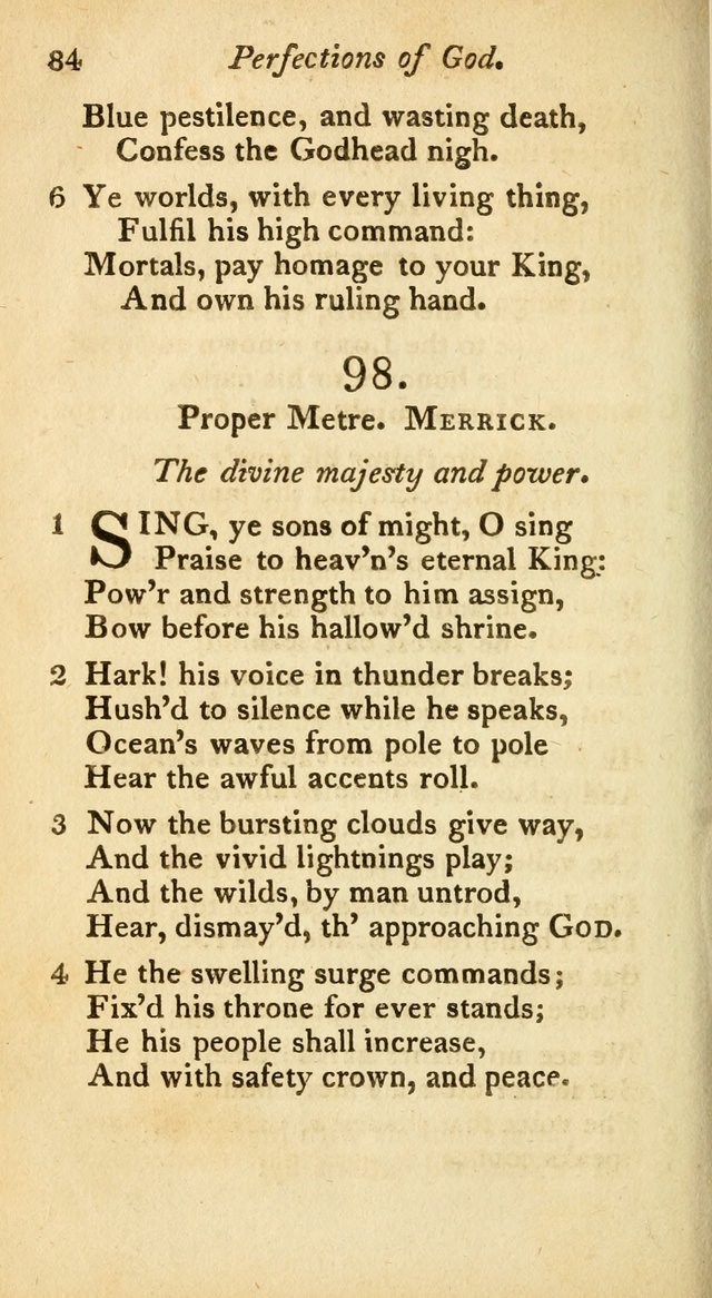 A Selection of Sacred Poetry: consisting of psalms and hymns from Watts, Doddridge, Merrick, Scott, Cowper, Barbauld, Steele, and others (2nd ed.) page 84