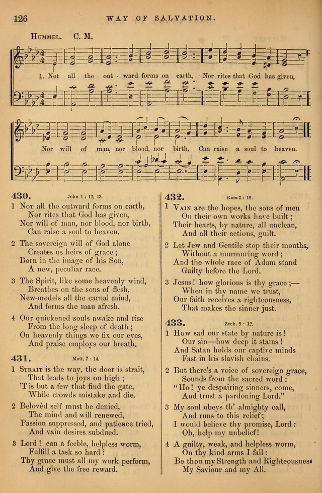 Songs for the Sanctuary; or Psalms and Hymns for Christian Worship (Baptist Ed.) page 127