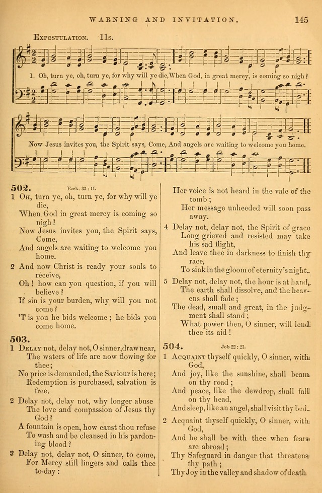 Songs for the Sanctuary; or Psalms and Hymns for Christian Worship (Baptist Ed.) page 146