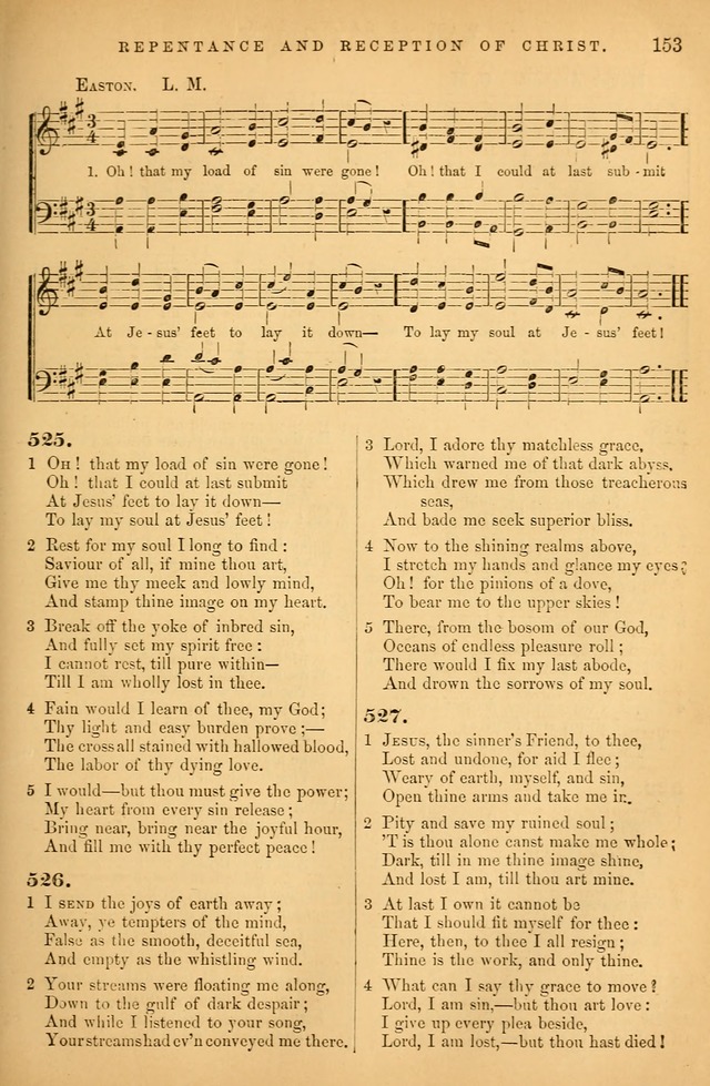 Songs for the Sanctuary; or Psalms and Hymns for Christian Worship (Baptist Ed.) page 154