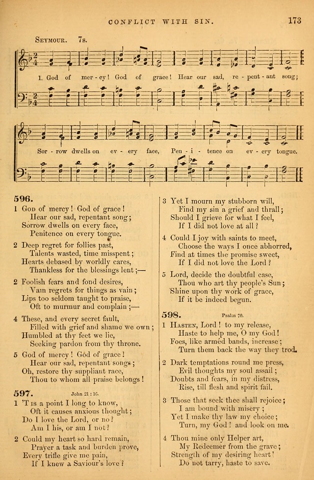 Songs for the Sanctuary; or Psalms and Hymns for Christian Worship (Baptist Ed.) page 174