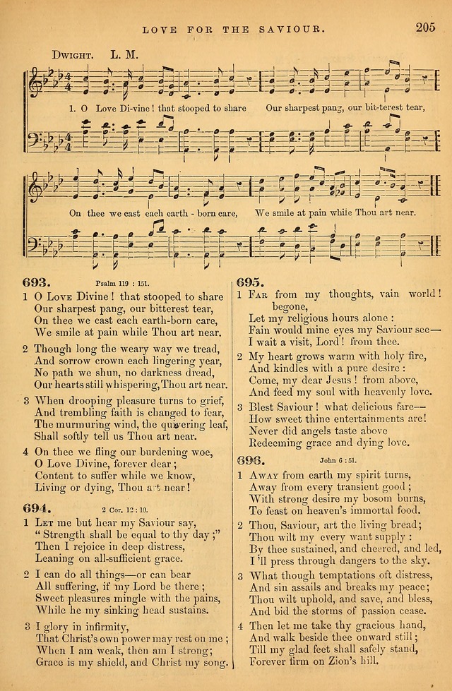 Songs for the Sanctuary; or Psalms and Hymns for Christian Worship (Baptist Ed.) page 206