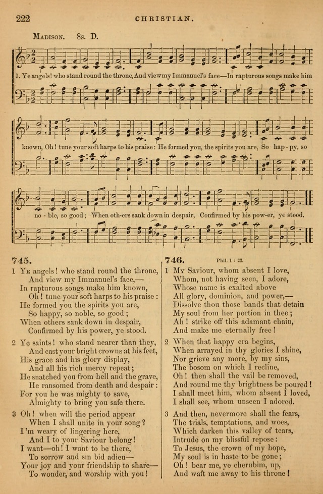 Songs for the Sanctuary; or Psalms and Hymns for Christian Worship (Baptist Ed.) page 223