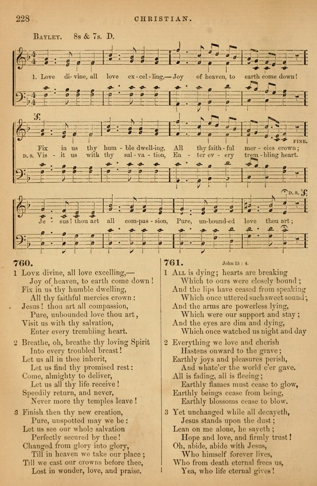 Songs for the Sanctuary; or Psalms and Hymns for Christian Worship (Baptist Ed.) page 229
