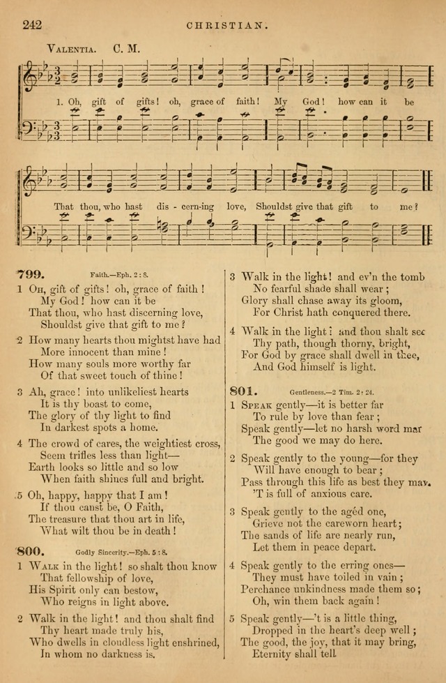 Songs for the Sanctuary; or Psalms and Hymns for Christian Worship (Baptist Ed.) page 243
