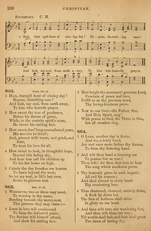 Songs for the Sanctuary; or Psalms and Hymns for Christian Worship (Baptist Ed.) page 261