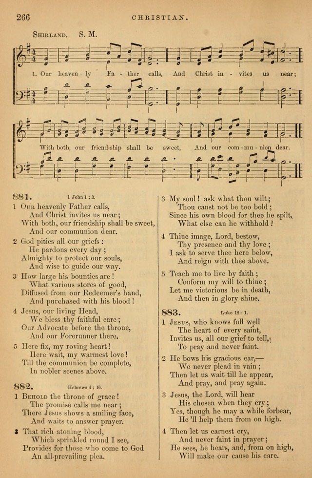 Songs for the Sanctuary; or Psalms and Hymns for Christian Worship (Baptist Ed.) page 267
