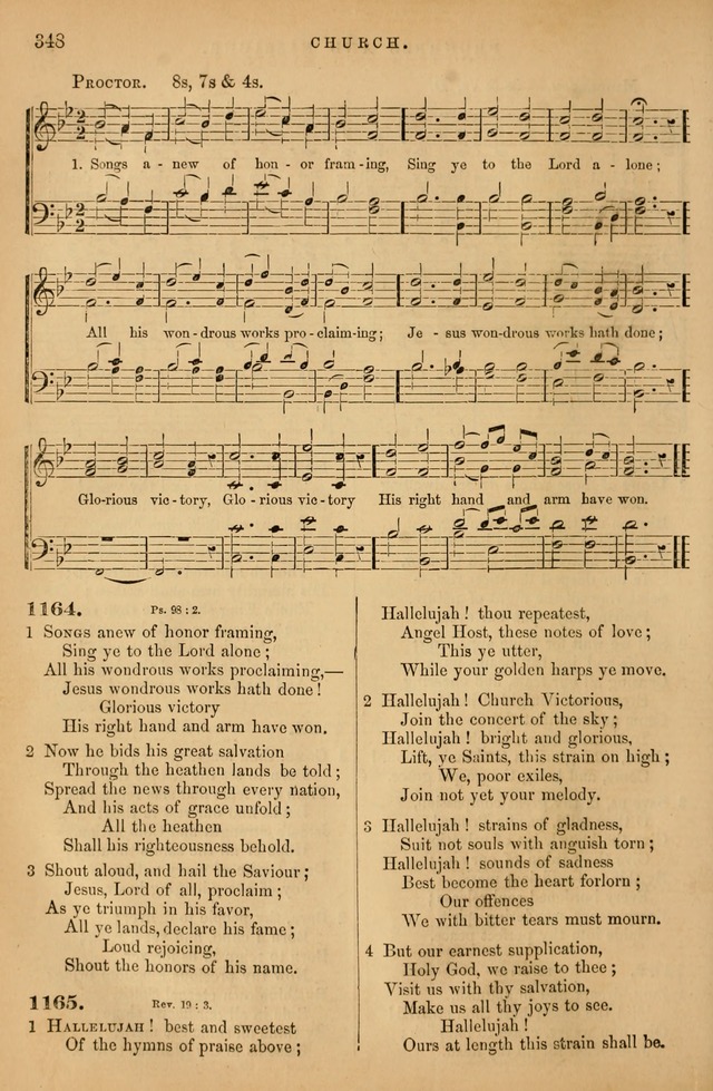 Songs for the Sanctuary; or Psalms and Hymns for Christian Worship (Baptist Ed.) page 349