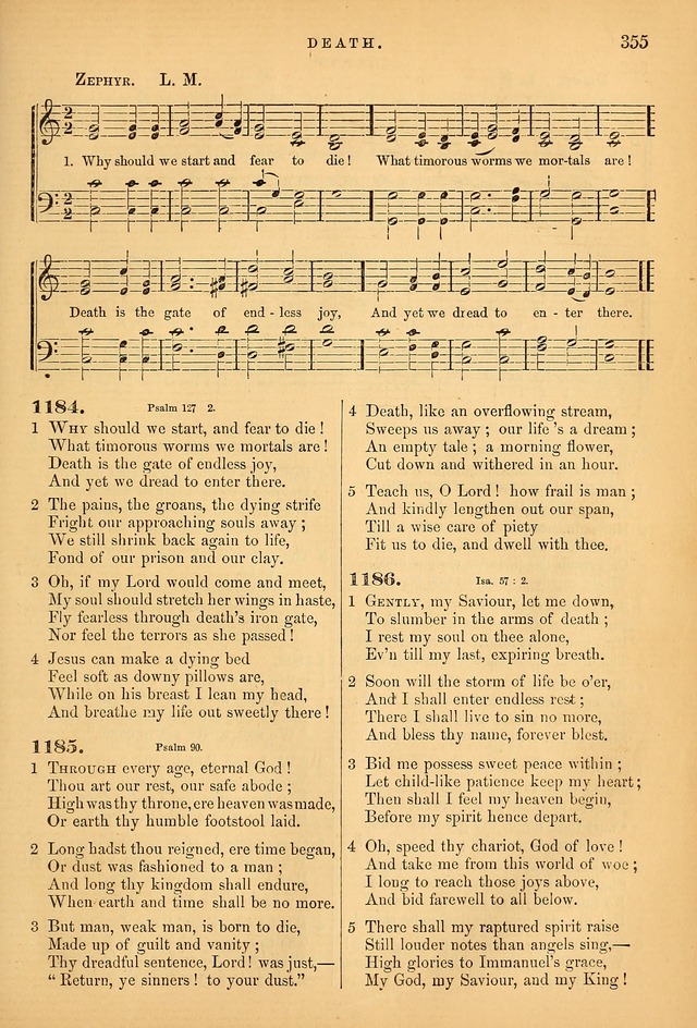 Songs for the Sanctuary; or Psalms and Hymns for Christian Worship (Baptist Ed.) page 356