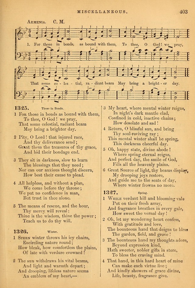 Songs for the Sanctuary; or Psalms and Hymns for Christian Worship (Baptist Ed.) page 404