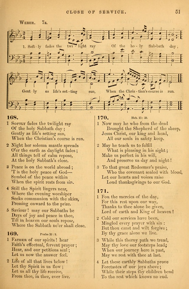 Songs for the Sanctuary; or Psalms and Hymns for Christian Worship (Baptist Ed.) page 52