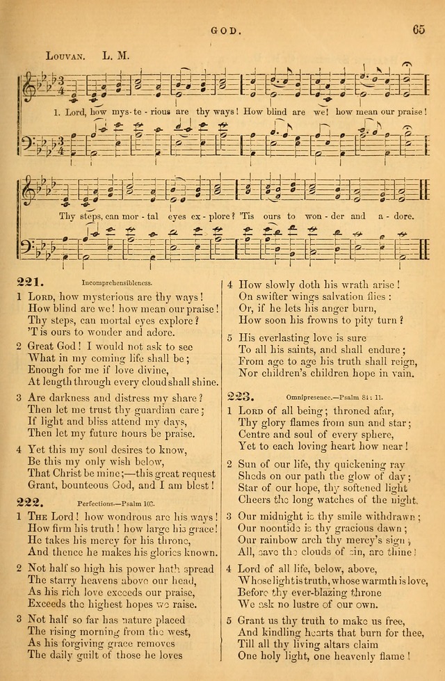 Songs for the Sanctuary; or Psalms and Hymns for Christian Worship (Baptist Ed.) page 66