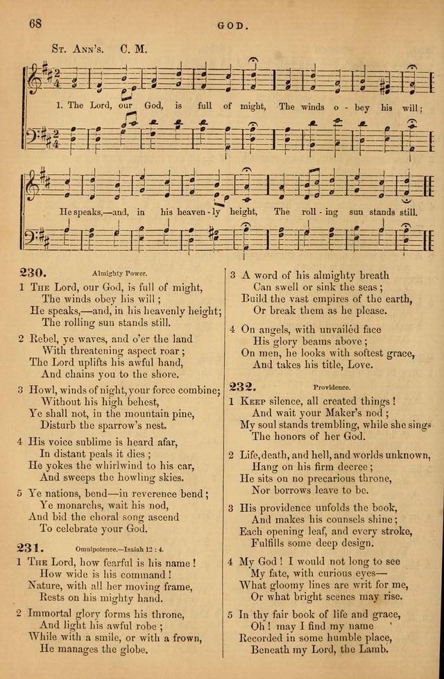 Songs for the Sanctuary; or Psalms and Hymns for Christian Worship (Baptist Ed.) page 69