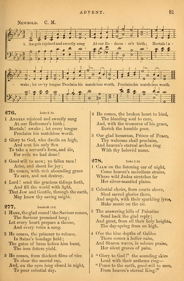 Songs for the Sanctuary; or Psalms and Hymns for Christian Worship (Baptist Ed.) page 82