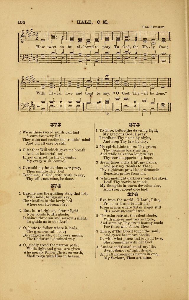 Songs for Social and Public Worship page 100