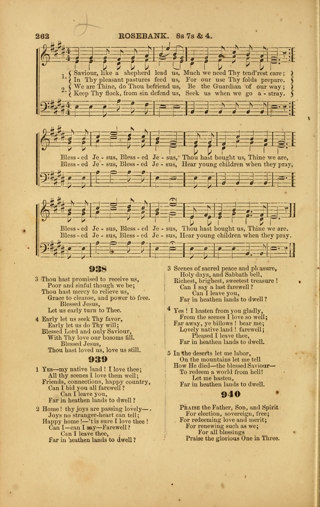 Songs for Social and Public Worship page 258