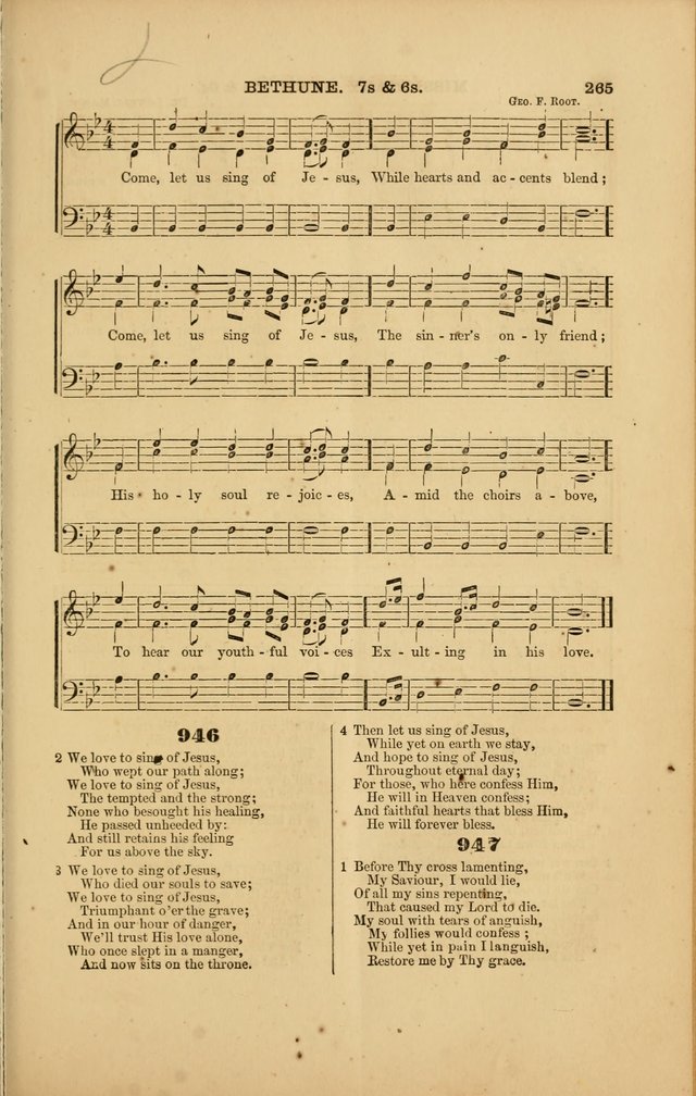 Songs for Social and Public Worship page 261