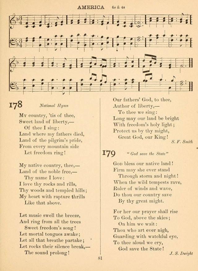 Sacred Songs For Public Worship: a hymn and tune book page 81