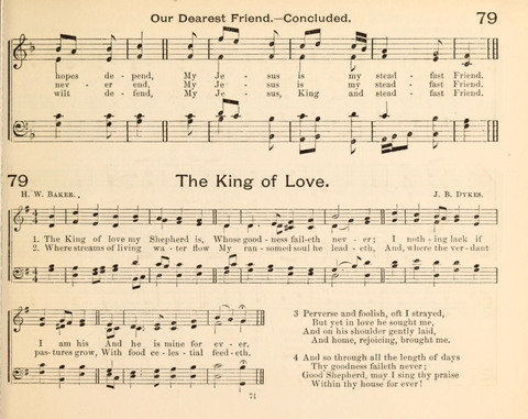 Select Sunday School Songs page 71