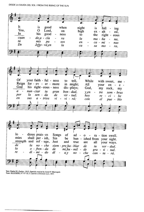 Santo, Santo, Santo: cantos para el pueblo de Dios = Holy, Holy, Holy: songs for the people of God page 734