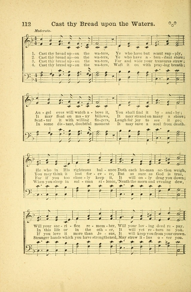 Songs for Sunday Schools and Gospel Meetings page 112