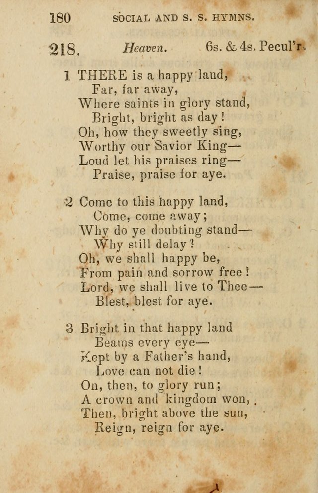 The Social and Sabbath School Hymn-Book. (5th ed.) page 183