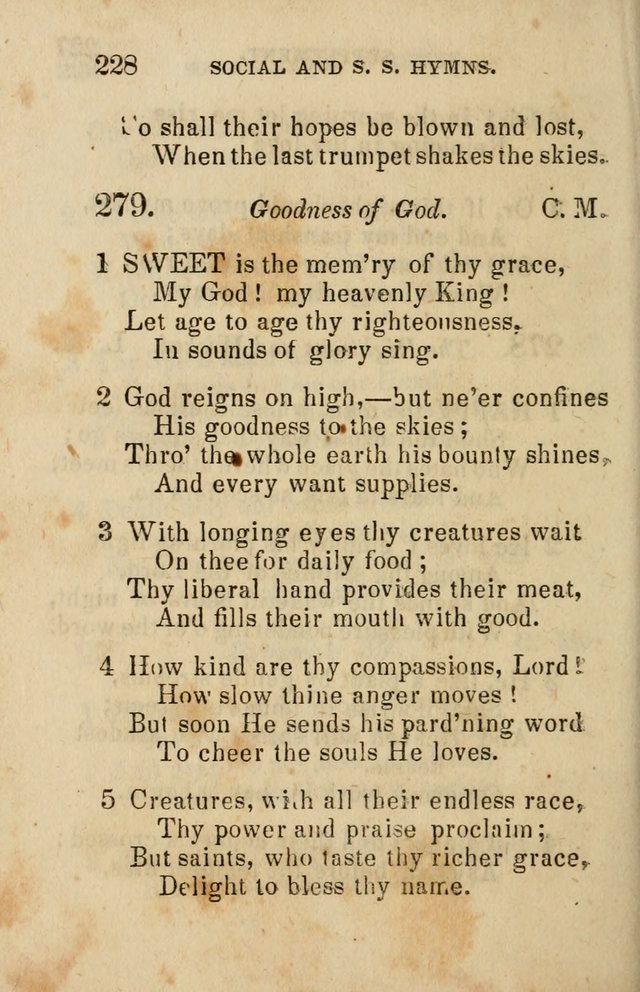 The Social and Sabbath School Hymn-Book. (5th ed.) page 231