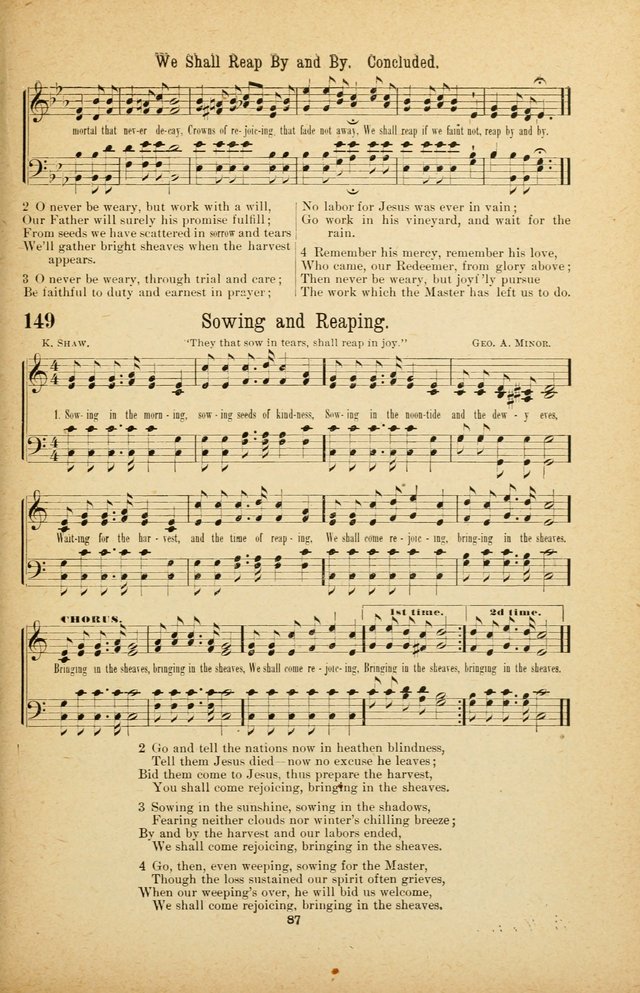 The Standard Sunday School Hymnal page 101