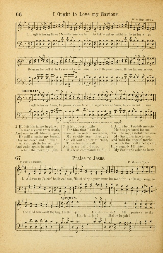 The Standard Sunday School Hymnal page 48