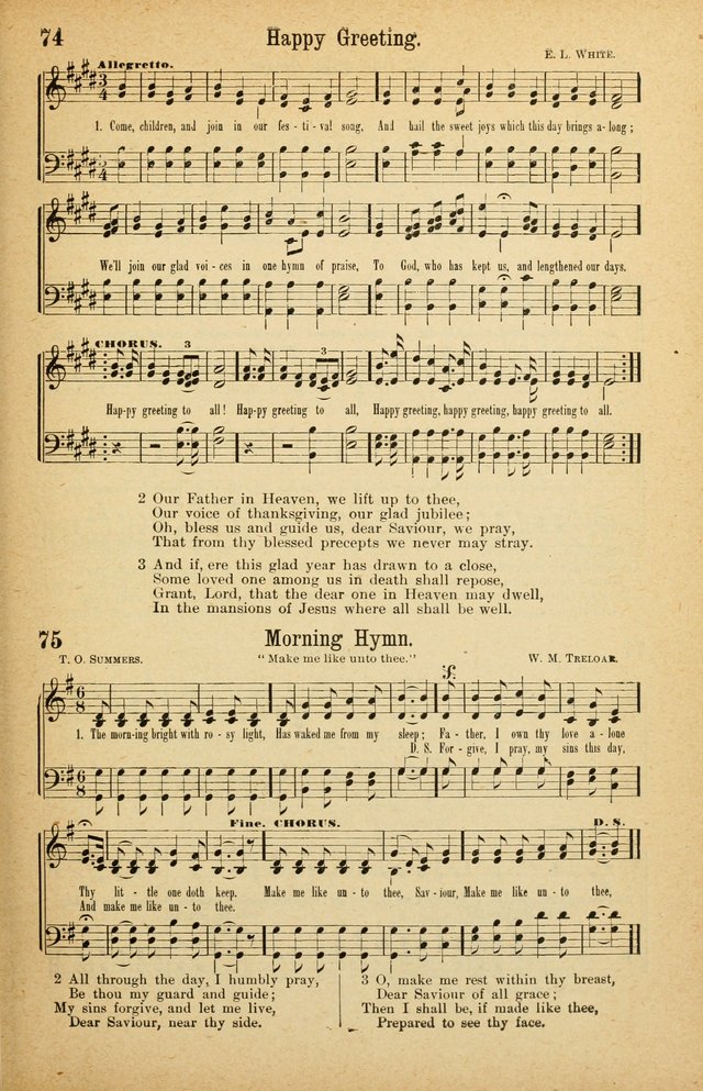 The Standard Sunday School Hymnal page 53