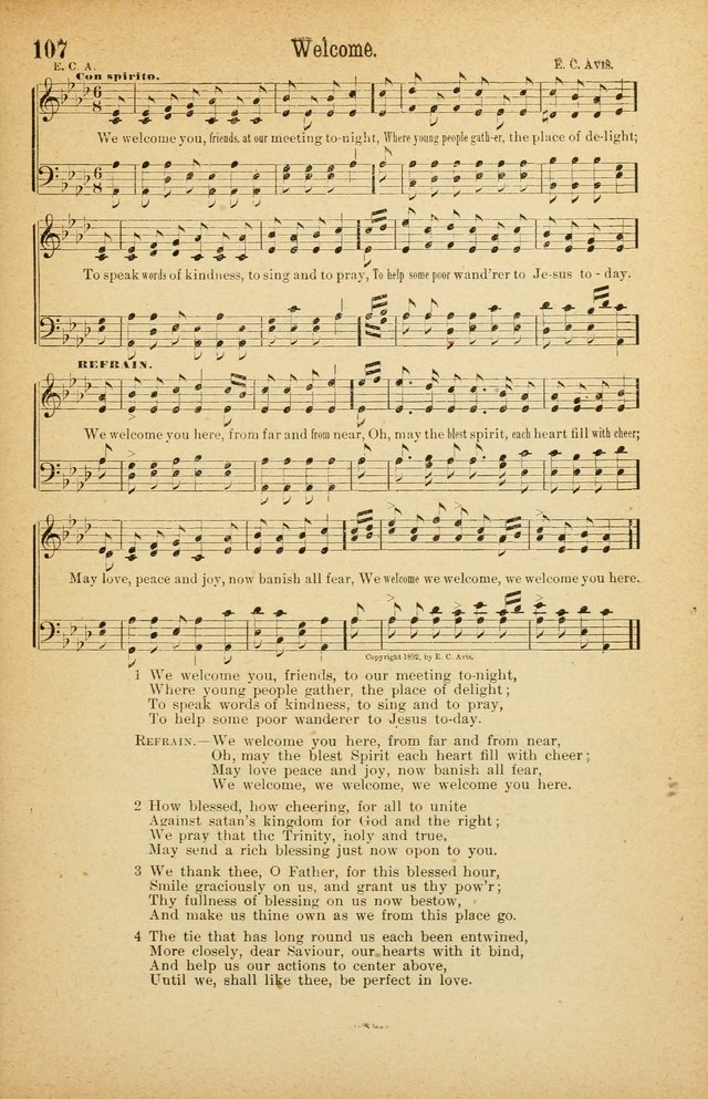 The Standard Sunday School Hymnal page 73
