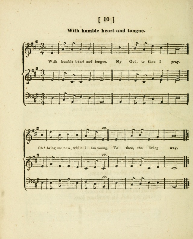 Sabbath School Songs: or hymns and music suitable for Sabbath schools page 10