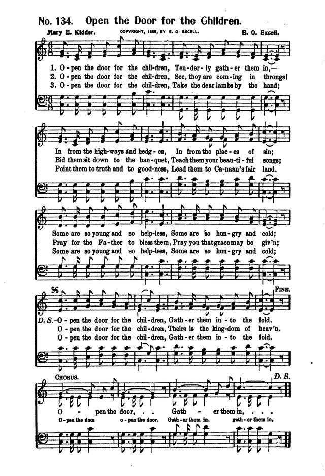 Songs of Salvation and Service. Revised page 134
