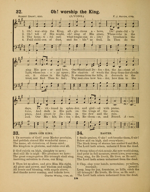 Select Songs for the Sunday School page 18