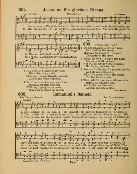 Select Songs for the Singing Service: in the Prayer Meeting and Sunday School page 186