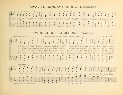 Sunny-Side Songs for Sunday Schools page 11