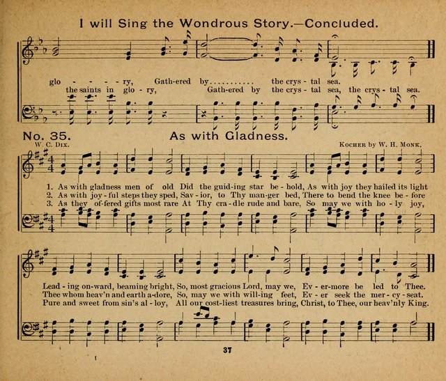 Sun-Shine Songs: for the Sunday School page 37