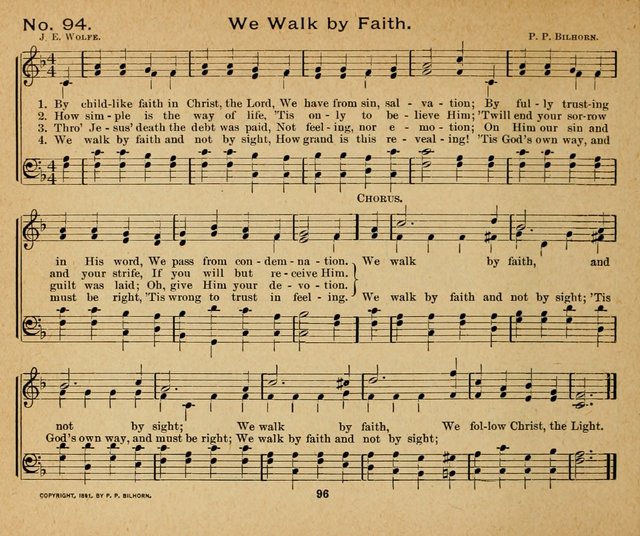 Sun-Shine Songs: for the Sunday School page 96