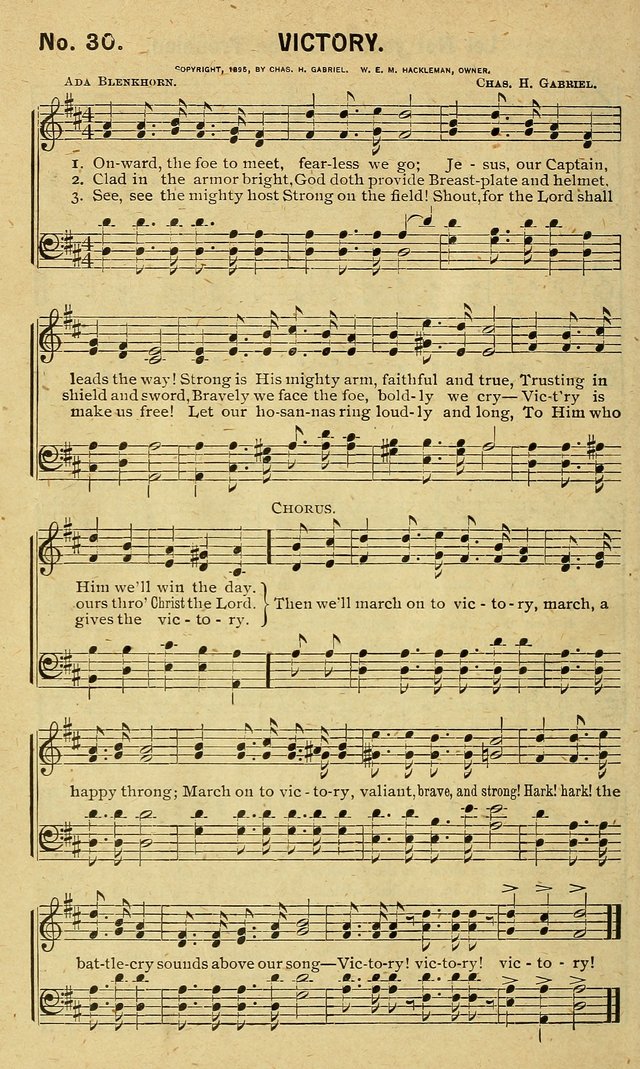 Special Songs: for Sunday schools, revival meetings, etc. page 30
