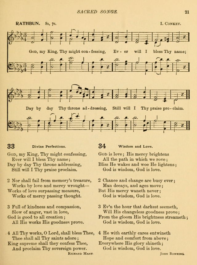 Sacred Songs for School Use page 24