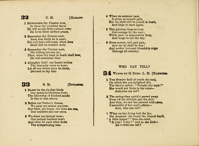 Songs for the Sabbath School and Vestry: designed especially for the Sabbath school and concert. With original and selected music page 127