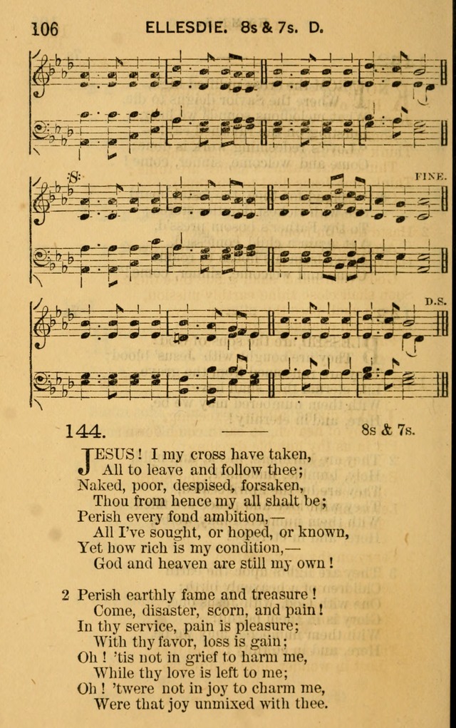 Sacred Songs for Social Worship page 106