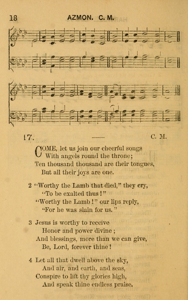 Sacred Songs for Social Worship page 18