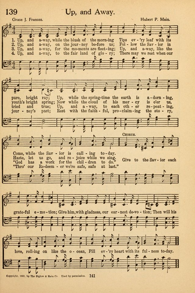Sunday School Voices: a collection of sacred songs page 143